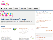 Tablet Screenshot of fasanveien.barnehage.no