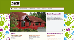 Desktop Screenshot of borgenskog.barnehage.no