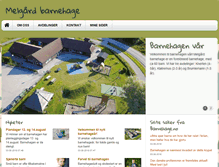 Tablet Screenshot of melgaard.barnehage.no