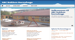 Desktop Screenshot of abc-bakken.barnehage.no