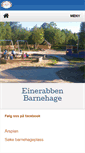 Mobile Screenshot of einerabben.barnehage.no