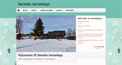 Desktop Screenshot of barnebo.barnehage.no