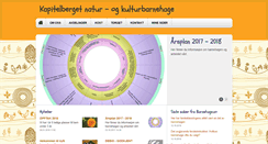 Desktop Screenshot of kapitelberget.barnehage.no
