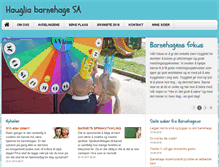 Tablet Screenshot of hauglia.barnehage.no
