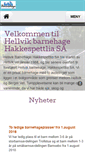 Mobile Screenshot of hellvik.barnehage.no