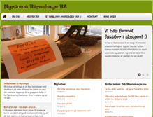 Tablet Screenshot of myrsnipabh.barnehage.no