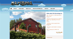Desktop Screenshot of marihona.barnehage.no