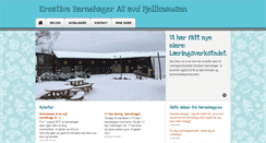 Desktop Screenshot of fjellknausen.barnehage.no