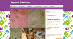 Desktop Screenshot of engveien.barnehage.no