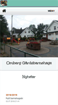 Mobile Screenshot of omberggards.barnehage.no