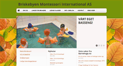 Desktop Screenshot of briskebyen.barnehage.no