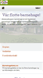 Mobile Screenshot of annerudtoppen.barnehage.no
