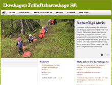 Tablet Screenshot of ekrehagen.barnehage.no