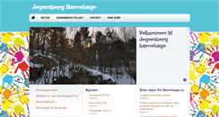 Desktop Screenshot of jegersberg.barnehage.no