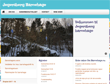 Tablet Screenshot of jegersberg.barnehage.no