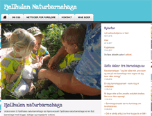 Tablet Screenshot of fjellhulen.barnehage.no