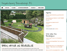 Tablet Screenshot of frydenborg.barnehage.no