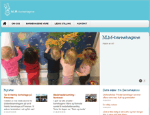 Tablet Screenshot of nlm-barnehagene.barnehage.no