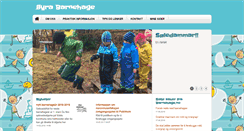 Desktop Screenshot of oyra.barnehage.no
